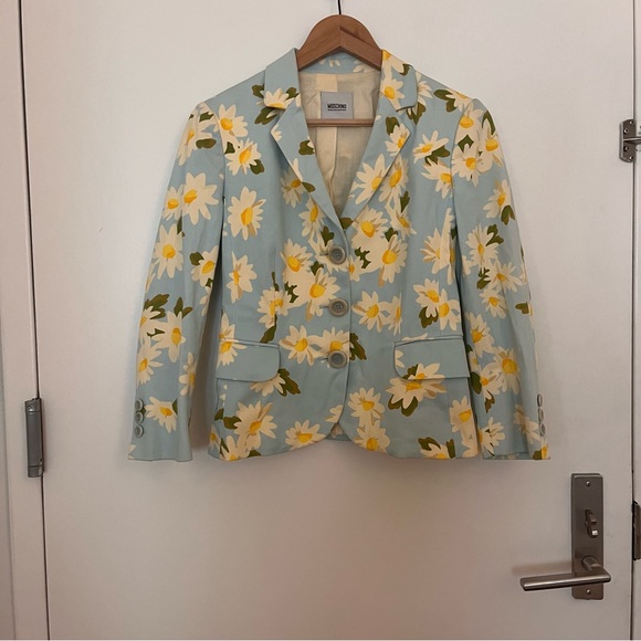 Moschino Cheap And Chic Floral Blazer - Picture 2 of 3